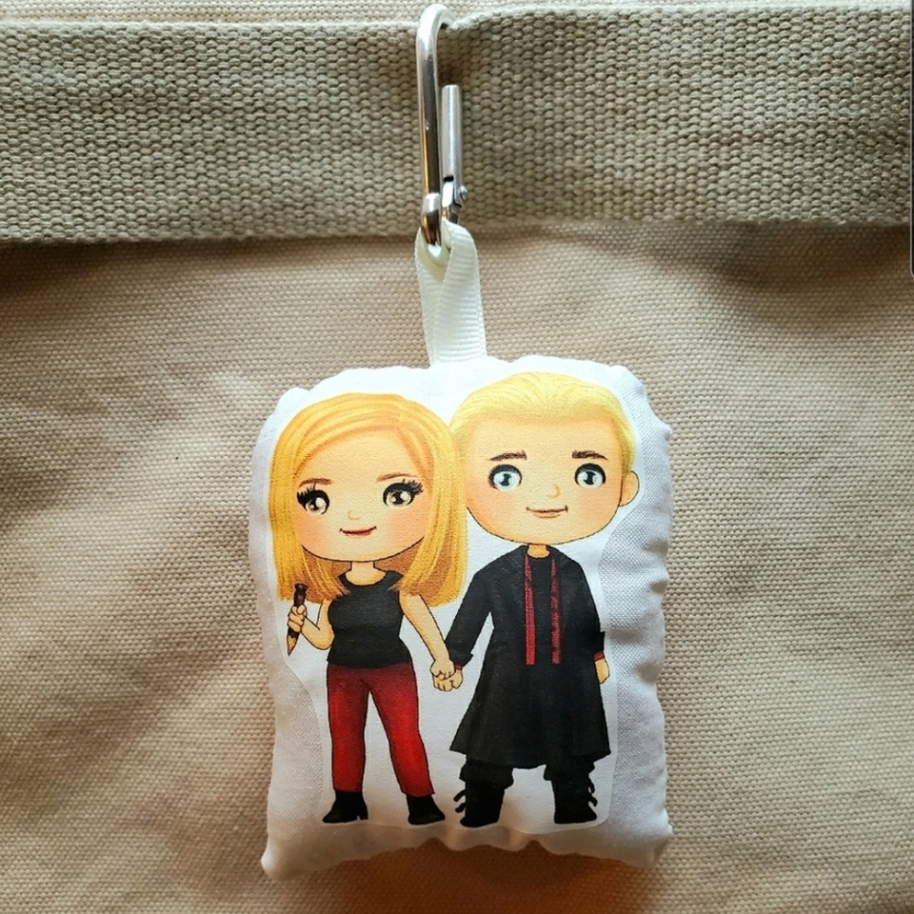 Buffy the Vampire Slayer Bag Clip/ Keychain. New.